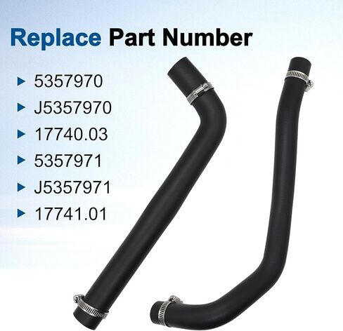 Fuel Filler Hose & Vent Hose Compatible With Jeep CJ5 1978-1983 CJ7 1978-1986 15 Gallon, Replace# 5357970 J5357970 17740.03 5357971 J5357971 17741.01 in Saudi Arabia