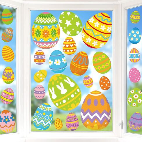 70 PCS St Patricks Day Decorations, Large St Patricks Day Window Clings in Different Sizes, 4 Sheets Green Shamrock Window clings, Double-Sided Four Leaf Clover Decorations for Irish Parties in Saudi Arabia