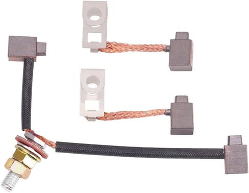 طقم فرشاة كربون لمحرك بداية الدراجة النارية متوافق مع محركات 15-28HP يناسب الموديلات 21163-7001 21163-7010 AM133369 41022015 41022005R in Kuwait