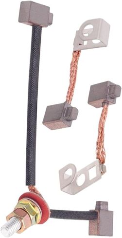 طقم فرشاة كربون لمحرك بداية الدراجة النارية متوافق مع محركات 15-28HP يناسب الموديلات 21163-7001 21163-7010 AM133369 41022015 41022005R in Kuwait
