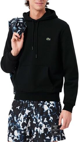Lacoste mens Cotton Fleece Hoodie in Kuwait