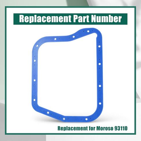 YUXIVCNE 93110 حشية وعاء زيت ناقل الحركة متوافقة مع Chrysler Torqueflite 727 1962-1994 بديلة لدودج لموروسو بان رقم 42080، جزء مع طبقة فولاذية بالداخل، ختم أفضل in Saudi Arabia
