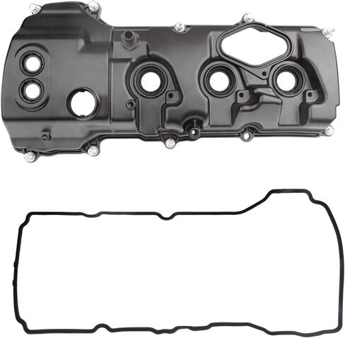 MITZONE Left Driver Side Aluminum Valve Cover Kit Compatible with Ford F-150 Expedition Transit-150 250 350 350 HD for Lincoln Navigator 2015-2017 3.5L V6 in Saudi Arabia