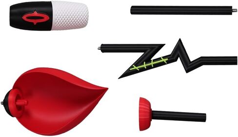 Alastor Cosplay Costume Props Anime Alastor Microphone Cane Stand Accessories Halloween Carnival Outfits in Saudi Arabia