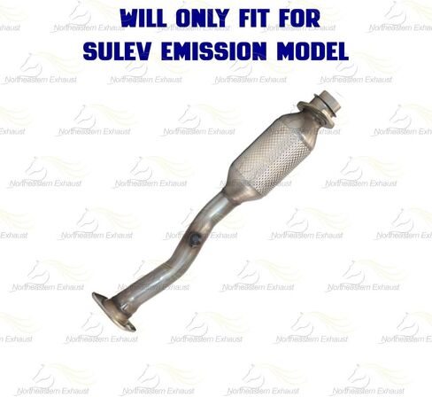 Exhaust Catalytic Resonator Muffler Kit Compatible for Nissan Sentra 2009-2012 2.0L | EPA-Approved | Northeastern Exhaust | Stainless Steel | Includes Clamp, Gaskets, Bolt Kit & Hangers in Kuwait