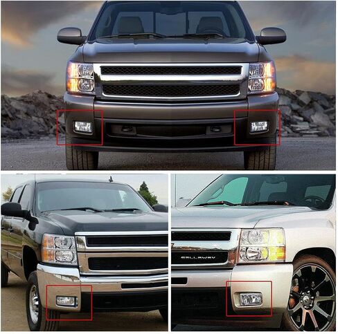 2pcs Compatible with Clear Bumper Fog Lamp US E03337342 in Saudi Arabia
