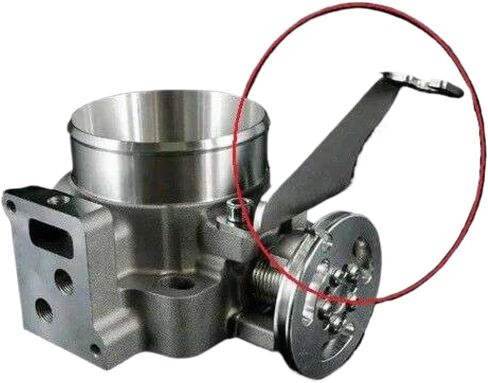 دعامة خانق متوافقة مع نوع Integra Type R B16 B18 Swap Silver in Kuwait