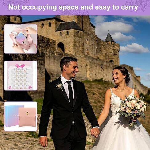 Veil Weights - 20 Pairs Magnetic Bridal Veil Weights for Outdoor Wedding, No Sew Pearl Weights for Long & Cathedral Veils, Anti-Wind Wedding Accessories for Brides in Saudi Arabia