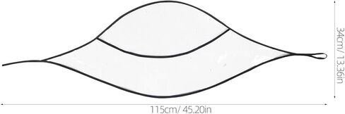 2pcs Waterproof Rain Bonnet Hats for Women with Black Edge Plastic Visor, Protective Hair Rain Caps for Travel and Outdoor Use in Saudi Arabia