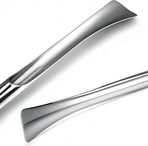 Premium Metal Long Shoe Horn, Solid Walnut Base and Polished Stainless Steel, Elegant Dressing Aid for Boots, Back Pain, Elderly, Luxury Home Decor Gift in Saudi Arabia