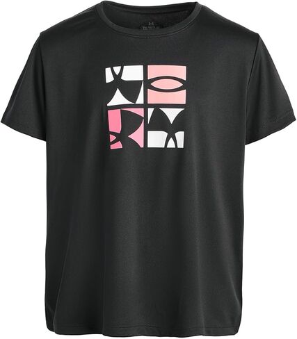 Under Armour Girls Tech Logo Graphic Short Sleeve Crew in Saudi Arabia