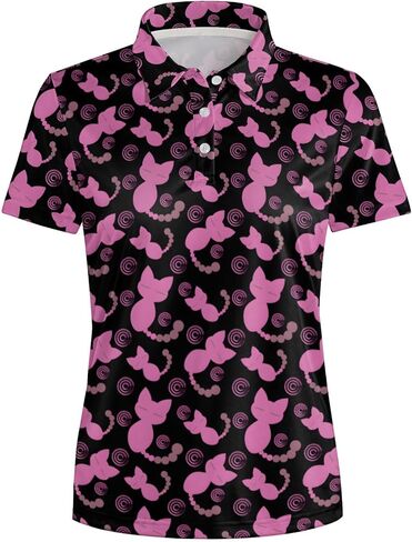 Womens Funny Golf Shirts Outfits Casual Cute Golf Shirt in Saudi Arabia