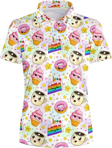 Womens Funny Golf Shirts Outfits Casual Cute Golf Shirt in Saudi Arabia