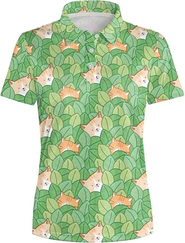 Womens Funny Golf Shirts Outfits Casual Cute Golf Shirt in Saudi Arabia