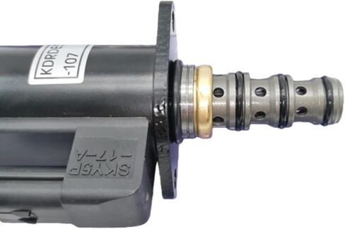 صمام الملف اللولبي YN35V00052F1 KDRDE5K-31 30C50-123 لحفارة كوبيلكو SK200-8 SK300-8 in Kuwait