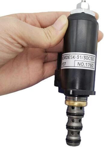 صمام الملف اللولبي YN35V00052F1 KDRDE5K-31 30C50-123 لحفارة كوبيلكو SK200-8 SK300-8 in Kuwait