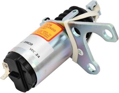 24V توقف الملف اللولبي 32A61-09020 32A6109020 315-4628 لمحرك الديزل ميتسوبيشي S4S-T S6S L3E S3L2 S4L2 4DQ SE SQ SS 4M40 لرافعة شوكية CAT E305 3154628 أجزاء ما بعد البيع الجديدة in Saudi Arabia