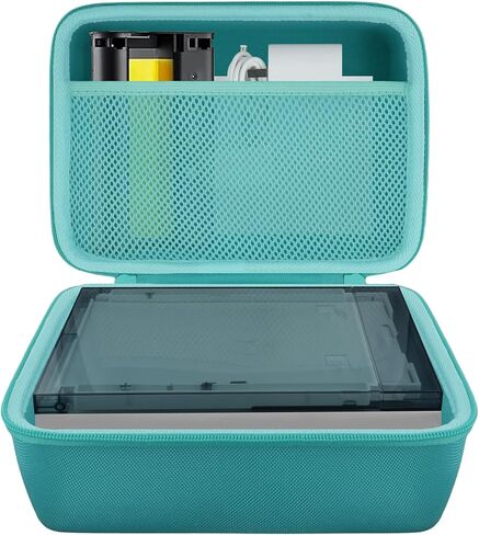 حافظة khanka متوافقة مع طابعة صور Liene Amber M110 M100 مقاس 4x6 بوصة، طابعة صور Wi-Fi، حافظة فقط (رمادي) in Kuwait