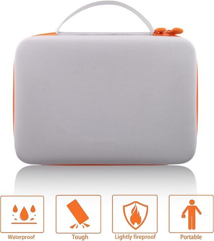 حافظة khanka متوافقة مع طابعة صور Liene Amber M110 M100 مقاس 4x6 بوصة، طابعة صور Wi-Fi، حافظة فقط (رمادي) in Kuwait