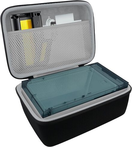 حافظة khanka متوافقة مع طابعة صور Liene Amber M110 M100 مقاس 4x6 بوصة، طابعة صور Wi-Fi، حافظة فقط (رمادي) in Kuwait