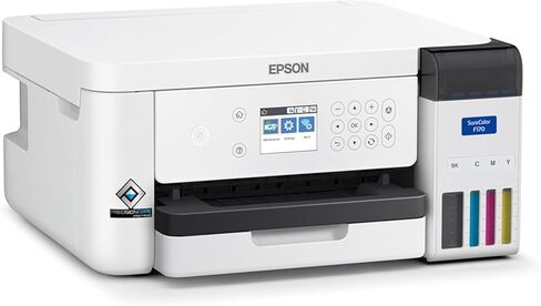 Epson SureColor F170 Dye-Sublimation Printer. Includes Full Set of Ink, User Guide, & AC Power Cable SCF170. in Saudi Arabia