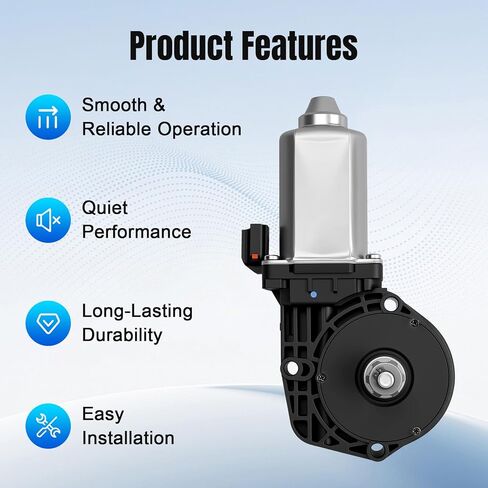 Front Right Passenger or Rear Left Driver Side Power Window Motor Compatible with 1992-2011 Ford Crown Victoria Mercury Grand Marquis, 90-11 Lincoln Town Car, Mercury Marauder 2003-2004,742-253 in Saudi Arabia