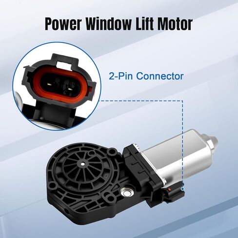Front Right Passenger or Rear Left Driver Side Power Window Motor Compatible with 1992-2011 Ford Crown Victoria Mercury Grand Marquis, 90-11 Lincoln Town Car, Mercury Marauder 2003-2004,742-253 in Saudi Arabia