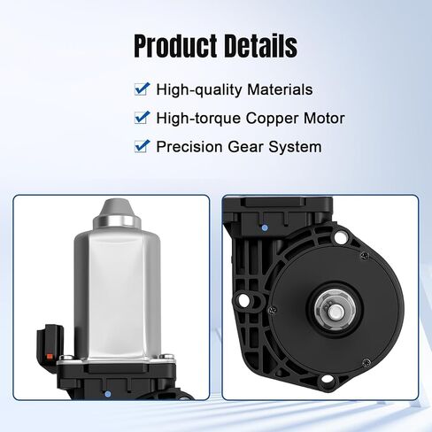 Front Right Passenger or Rear Left Driver Side Power Window Motor Compatible with 1992-2011 Ford Crown Victoria Mercury Grand Marquis, 90-11 Lincoln Town Car, Mercury Marauder 2003-2004,742-253 in Saudi Arabia