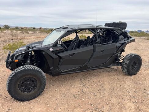 2017+ Canam X3 Suspension Bench Seat for the rear of 4 Seat Models (Red, Daytona) in Saudi Arabia