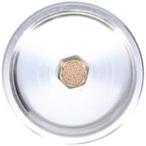 GM Type II Style Fabricated Aluminum 18 oz Power Steering Reservoir - Clear Anodized Clear Anodized in Saudi Arabia