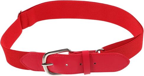 Elastic Belt Nylon Belts for Men Sports Decor Leash Leather Belt Decorate Softball Baseballs Men's Belt in Saudi Arabia