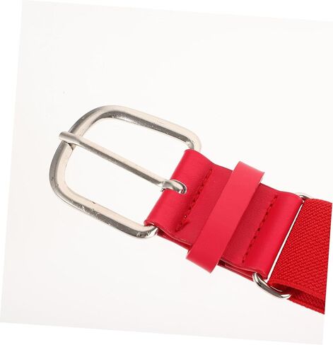 Elastic Belt Nylon Belts for Men Sports Decor Leash Leather Belt Decorate Softball Baseballs Men's Belt in Saudi Arabia