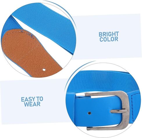Elastic Waistband Boys Baseball Belt Adjustable Team Belt for Youth Softball Baseball in Saudi Arabia