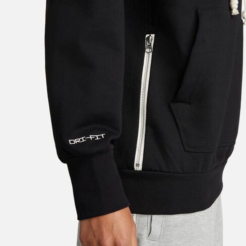 Nike Dri-FIT Standard Issue Men's Unisex Pullover Basketball Hoodie (US, Alpha, X-Large, Regular, Regular, Black/Pale Ivory in Saudi Arabia