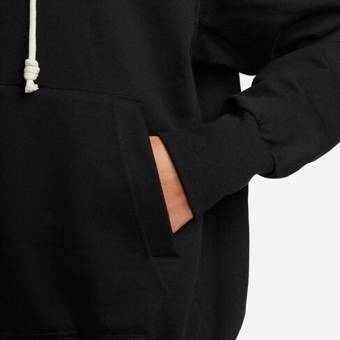 Nike Dri-FIT Standard Issue Men's Unisex Pullover Basketball Hoodie (US, Alpha, X-Large, Regular, Regular, Black/Pale Ivory in Saudi Arabia