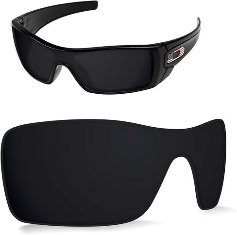 عدسات بديلة مقاس 1.6 مم متوافقة مع نظارات Oakley Batwolf OO9101 الشمسية، مضادة للخدش والصدمات in Saudi Arabia