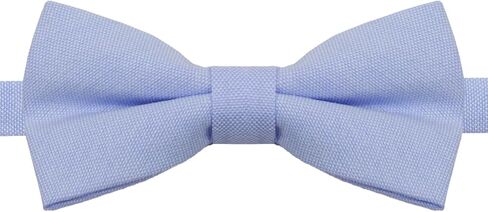 Cotton Bow Ties for Boys, Solid Color Kids Bow Tie Girl's Clip on Bowtie for Wedding Graduation School Uniform Daily in Saudi Arabia