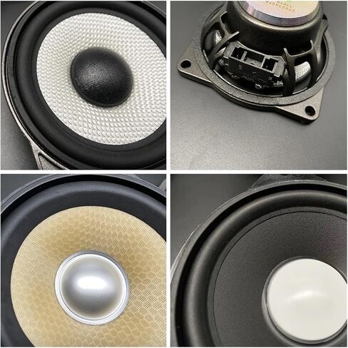 سماعات باب متوسطة المدى لبوق السيارة متوافقة مع BMW F30 F20 G01 G20 G30 F48 F20 F34 3GT X1 X2 4.5 بوصة مكبر صوت صوت موسيقى ستيريو (4.5 بوصة HK 386) in Kuwait