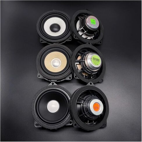 سماعات باب متوسطة المدى لبوق السيارة متوافقة مع BMW F30 F20 G01 G20 G30 F48 F20 F34 3GT X1 X2 4.5 بوصة مكبر صوت صوت موسيقى ستيريو (4.5 بوصة HK 386) in Kuwait