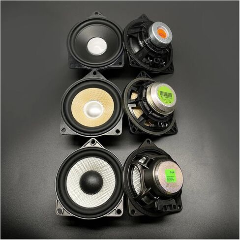 سماعات باب متوسطة المدى لبوق السيارة متوافقة مع BMW F30 F20 G01 G20 G30 F48 F20 F34 3GT X1 X2 4.5 بوصة مكبر صوت صوت موسيقى ستيريو (4.5 بوصة HK 386) in Kuwait