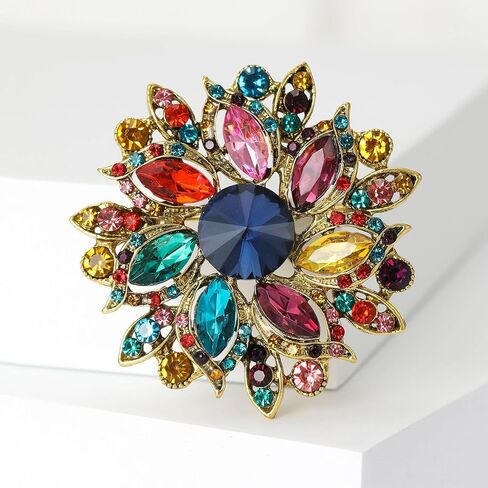 دبابيس ودبابيس مطلية بحجر الراين باللون الذهبي من Ezing لملابس الوشاح التنكرية in Kuwait