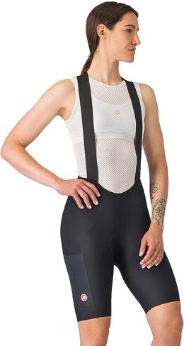 CASTELLI Women's Unlimited Endurance DT Bibshort, Premium Cycling Bibshorts for Long-Distance Gravel & Road Rides in Saudi Arabia
