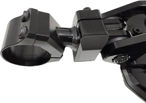 مرايا UTVDistribution Chupacabra Offroad Cuero Baja UTV مع طقم إضاءة LED لسرب أبيض من Baja (مجموعة من 2) (مشابك 1-3/4 بوصة) in Kuwait