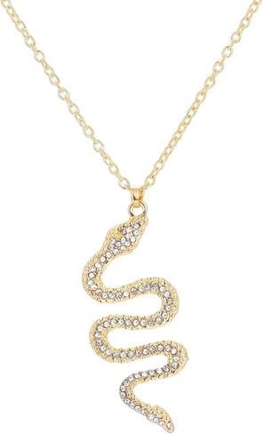 JczR.Y Dragon Necklace Pendant Dainty Rhinestone Dragon Necklace for Women Girls Halloween Domineering Neck Jewelry Gift in Saudi Arabia