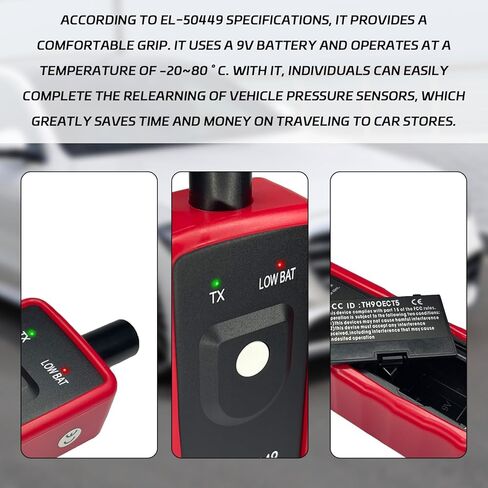 TPMS Relearn Tool TPMS Reset Tool EL-50449 for Ford, TPMS Programming Tools Tire Pressure Monitor System Sensor Reset Relearn Tools Activation Device for Ford F150 F250 Fusion Edge Ranger Transit in Saudi Arabia