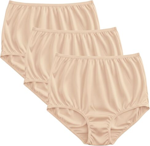 Vanity Fair Classic Ravissant Tailored Brief - Pack of 3 - 15712 (11, BCP Multi) in Kuwait