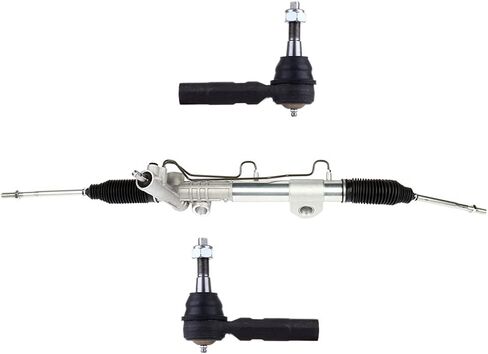 ECCPP Complete Power Steering Rack and Pinion Assembly + 2* Tie Rod Ends Fit Fit For Dodge Ram 1500 2002-2006 For Dodge Ram 2500 2002-2006 For Dodge Ram 3500 2002-2006 26-2141 97-2141 262141 in Kuwait