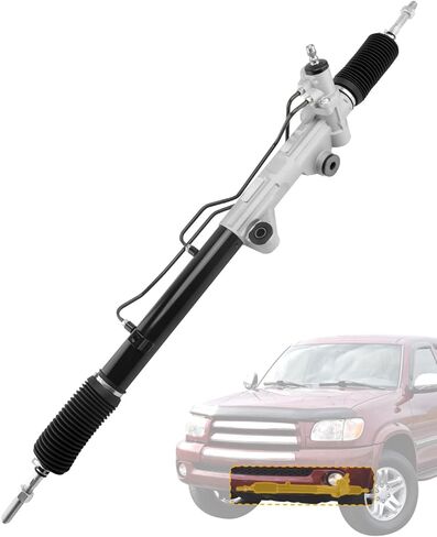 رف وترس توجيه هيدروليكي، متوافق مع 2000-2006 Toyota Tundra 3.4 4.0 4.7 L، 2001-2007 Toyota Sequoia 4.7L، مجموعة رف تروس التوجيه، استبدال #97-1618، 442500C010، 442500C020 in Kuwait