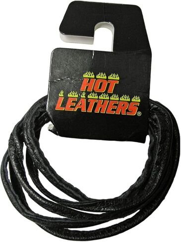 Hot Leathers LHH1001 72 Inch Black Leather Lace in Saudi Arabia