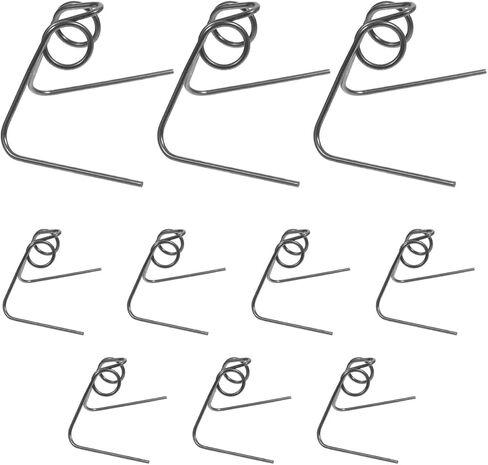 OUNONA Motorcycle Brake Pad Springs Replacement Clips for Electric Scooter and Bike Disc Brakes Metal Compression Return Springs 2.04 X 1.25 X 1.18 Inches Durable Brake System Parts in Saudi Arabia
